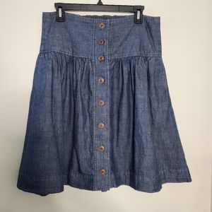 Blue Jean Dinum Skirt